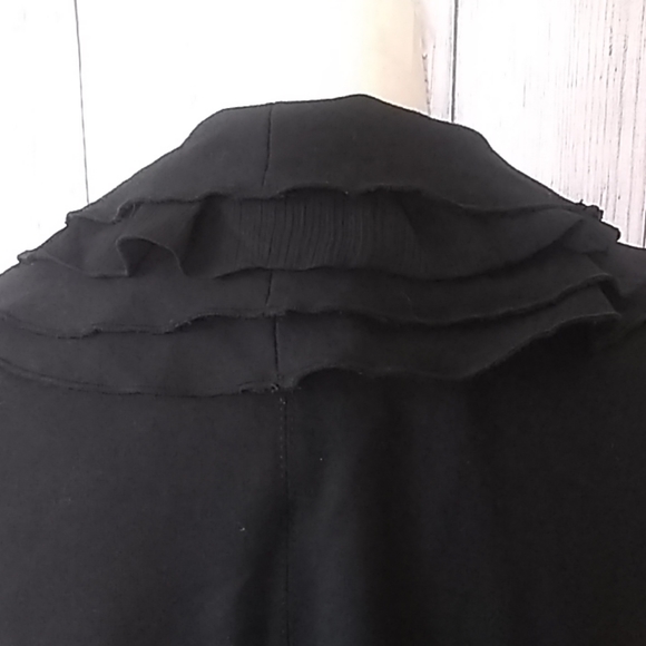 Alfani Vest Faux Fur. Black Size M - Picture 6 of 8